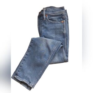 Madewell High Rise Stovepipe Blue Jeans, 26" Waist (Petite)